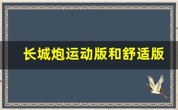 长城炮运动版和舒适版区别