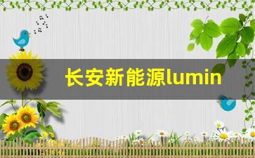 长安新能源lumin怎么样