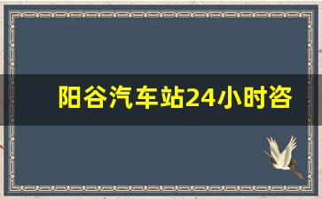 阳谷汽车站24小时咨询电话,聊城长途汽车票网上订票