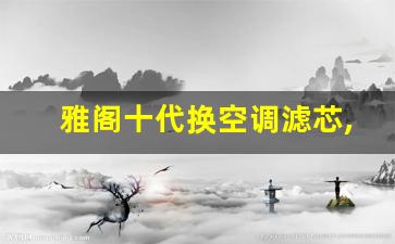 雅阁十代换空调滤芯,八代雅阁空气滤芯怎么换视频