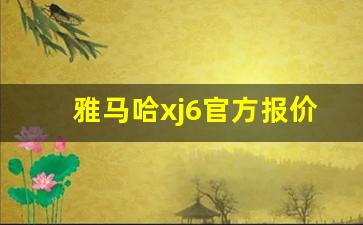 雅马哈xj6官方报价,雅马哈250报价