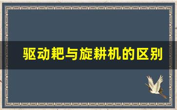 驱动耙与旋耕机的区别,旋耕耙图片