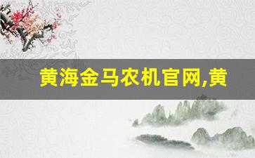 黄海金马农机官网,黄海金马农机504报价